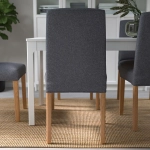 Стул IKEA BERGMUND (БЕРГМУНД), Серый, 95х52х52 см