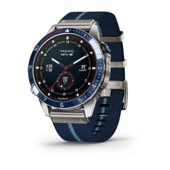 Люксовые мультиспортивные часы Garmin MARQ Captain Gen 2 (010-02648-10)