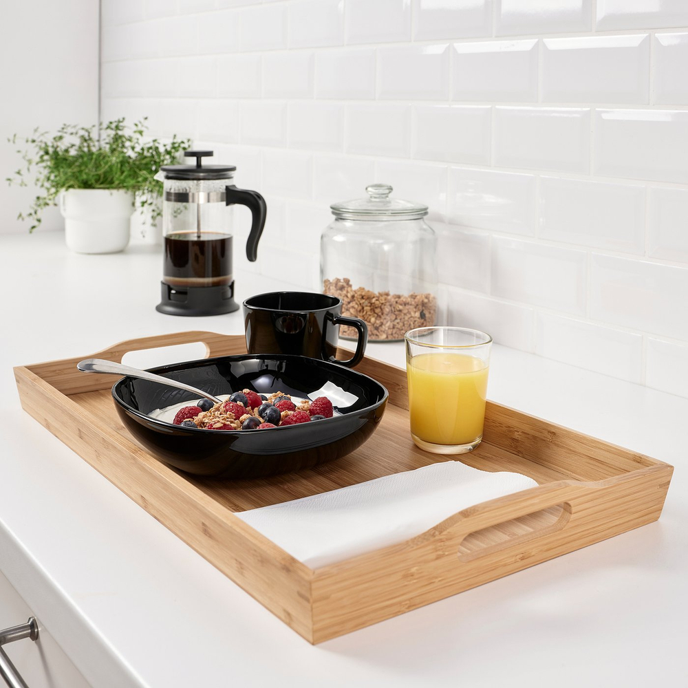 IKEA FRUKTSKAL  (ИКЕА ФРУКТСКАЛ)  -  Поднос - бамбук 50х30 см