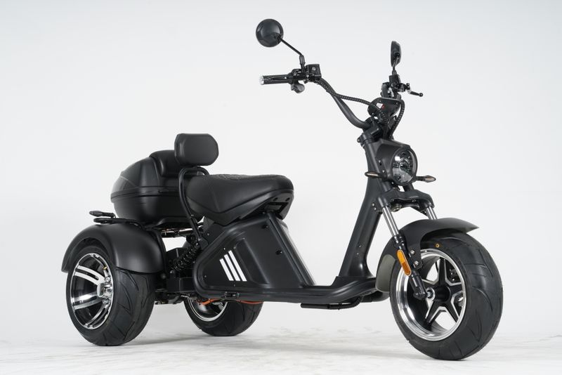 Трехколесный электроскутер Mangosteen M2P (60V 30А/40A 2000W) (ПОД ЗАКАЗ)