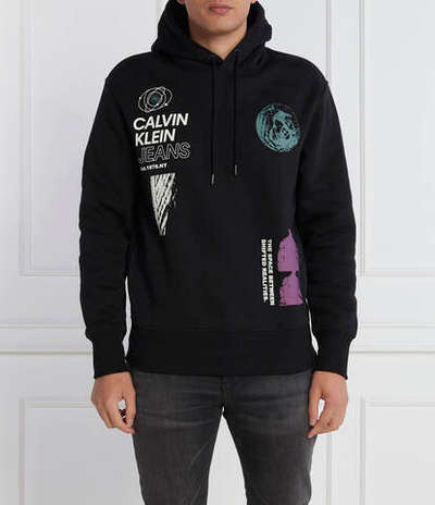 Худи CALVIN KLEIN JEANS - черный(J30J324103)