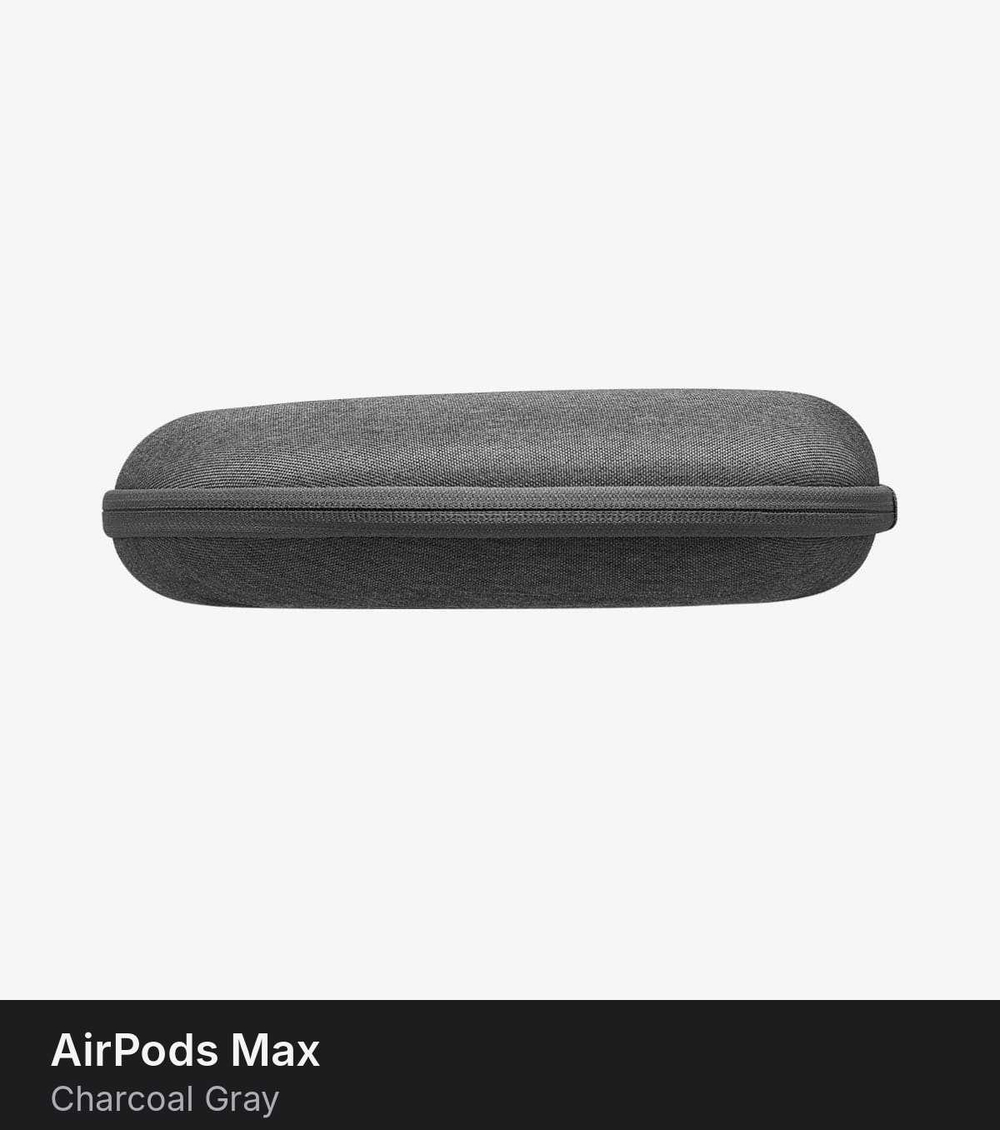 Чехол Spigen Klasden Pouch для AirPods Max Charcoal Gray