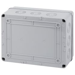 Корпус пластиковый навесной ЭРА SIMPLE КМПн-12 IP65 серый | Корпуса пластиковые распределительные герметичные