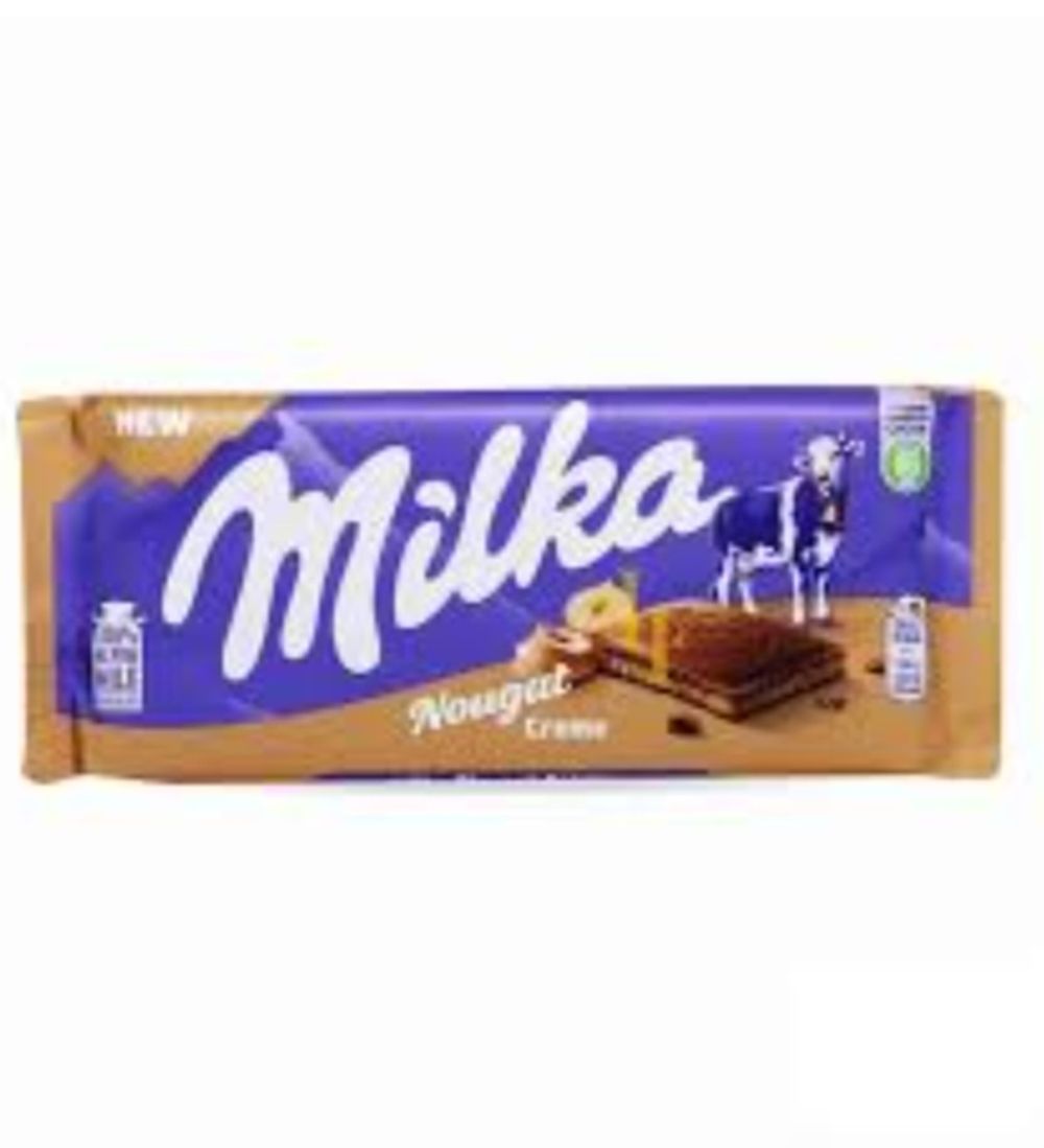 Шоколад "Милка" nougat creme 85гр