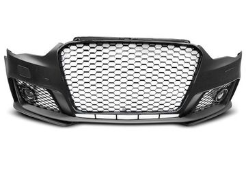 Передний бампер RS3 STYLE GLOSSY BLACK для Audi A3 8V