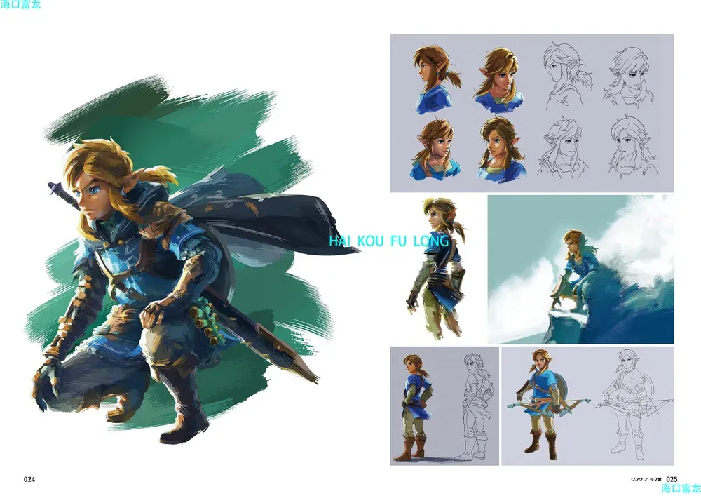 Артбук The Legend of Zelda: Tears of the Kingdom Nintendo Masterworks