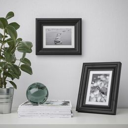 Фоторамка IKEA EDSBRUK (ЭДСБРУК), Черный, 13х18 см