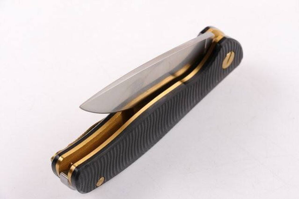 Нож Cronidur 30 EVO Black-Gold