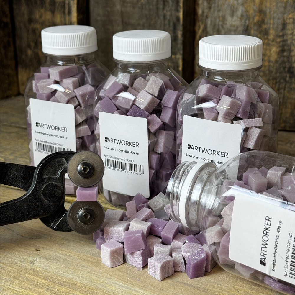 Smaltbottle-ORCHID, 400 гр с кусачками