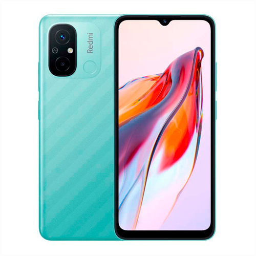 Смартфон Xiaomi Redmi 12C 3/64GB, Mint Green (Зелёная мята)