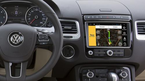 Навигационный блок для Volkswagen Touareg II 2010-2018 (RNS850, все штатные функции и обогревы сохраняются) - Kuberg DZ-217 на Android 9, SIM-слот