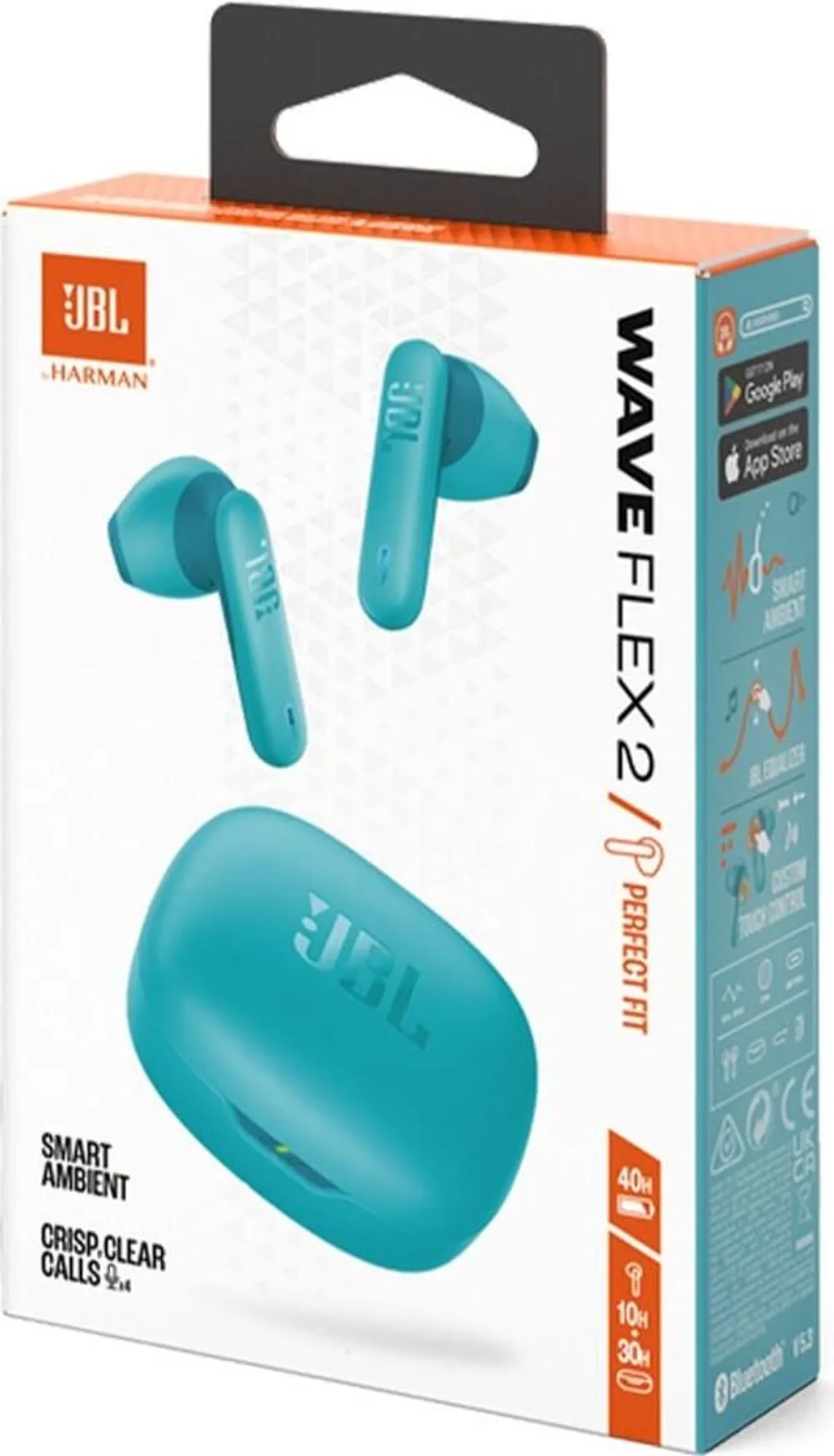 Беспроводные наушники JBL Wave Flex 2 Blue - 2