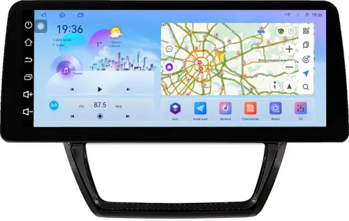 Магнитола для Volkswagen Jetta 6 2011-2018 - FarCar S500-TS18 монитор 12.3" 2K QLED на Android 14, Быстрая, CarPlay, 4G SIM-слот