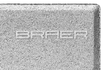 Тротуарная плитка Braer Триада, Белый, 60 мм