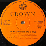 Ray Charles ‎– The Incomparable Ray Charles (Англия 1970г.)