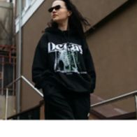 Худи КУЛЬТУРА Decay, черный