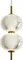 Подвесной светильник Awella FR6135PL-L9BT Freya