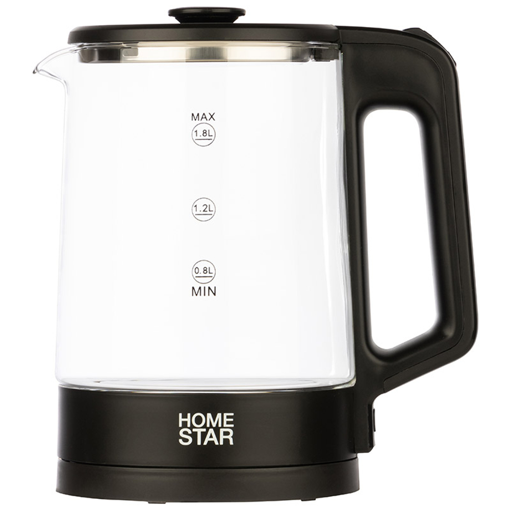 Чайник HOMESTAR HS-1008 черный (107010)