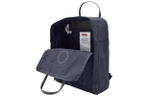Fjallraven 16L Backpack Outdoor Bag Vinylon Graphite Black Women"s