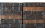 Кирпич клинкерный полнотелый Plinfa Iron 2912, 270x85x50