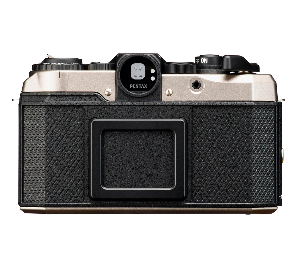 Компактный фотоаппарат Pentax 17, темное серебро
