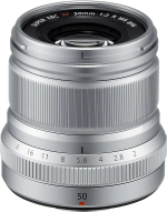 Fujinon XF 50mm f/2 R WR, серебристый
