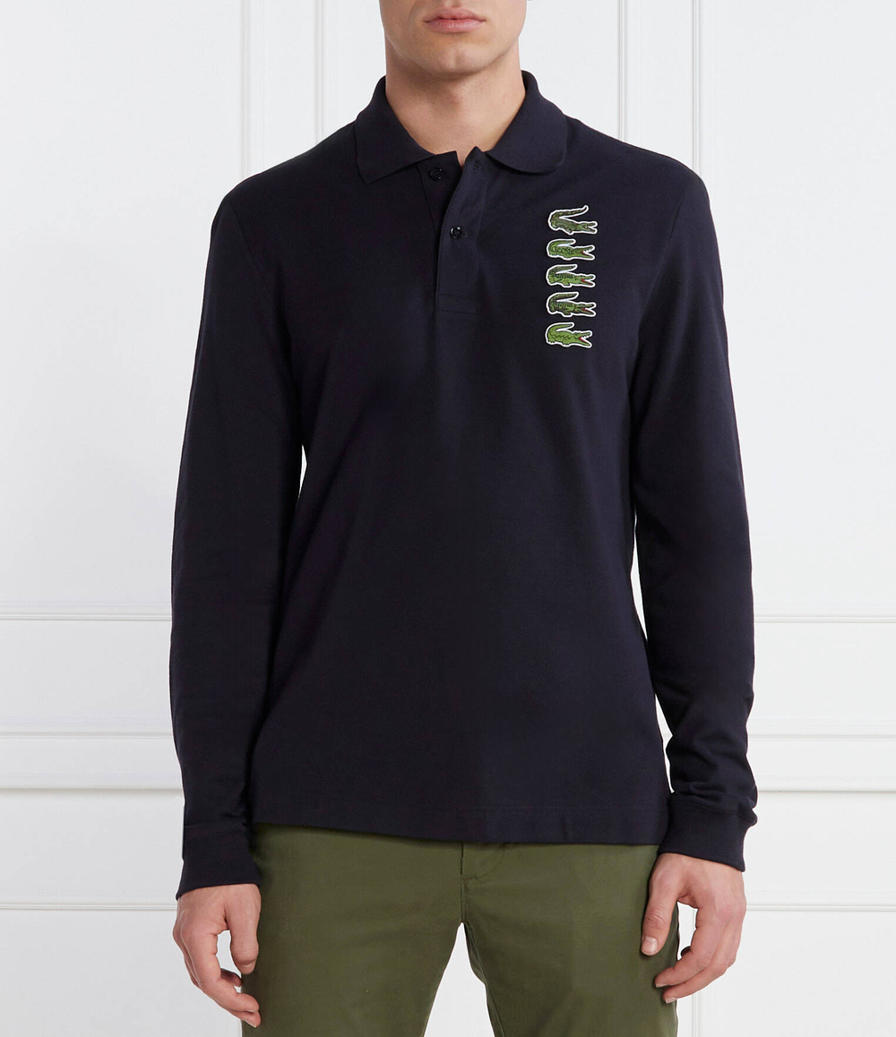 Поло Lacoste - темно-синий(PH3462)