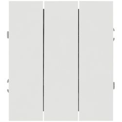 Выключатель ЭРА Arktik 16-1107-01 тройной 10АХ-250В белый | Эра Arktik