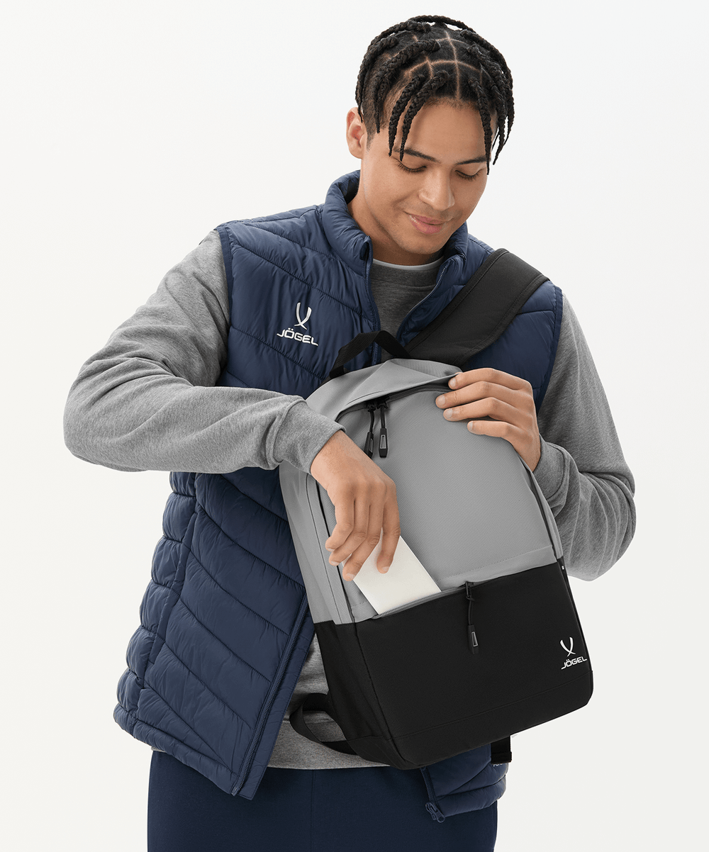 Рюкзак ESSENTIAL Backpack, серый/черный