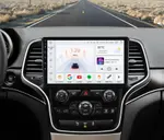 Магнитола для Jeep Grand Cherokee WK2 2013-2021 (взамен 8.4" экрана) - Teyes CC2 PLUS монитор 10.1" QLED, Android 10, Быстрая, SIM-слот