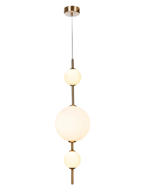 Люстра led подвесная с 3 лампочками IP40 MyFar Violla MR2023-3PL шарики