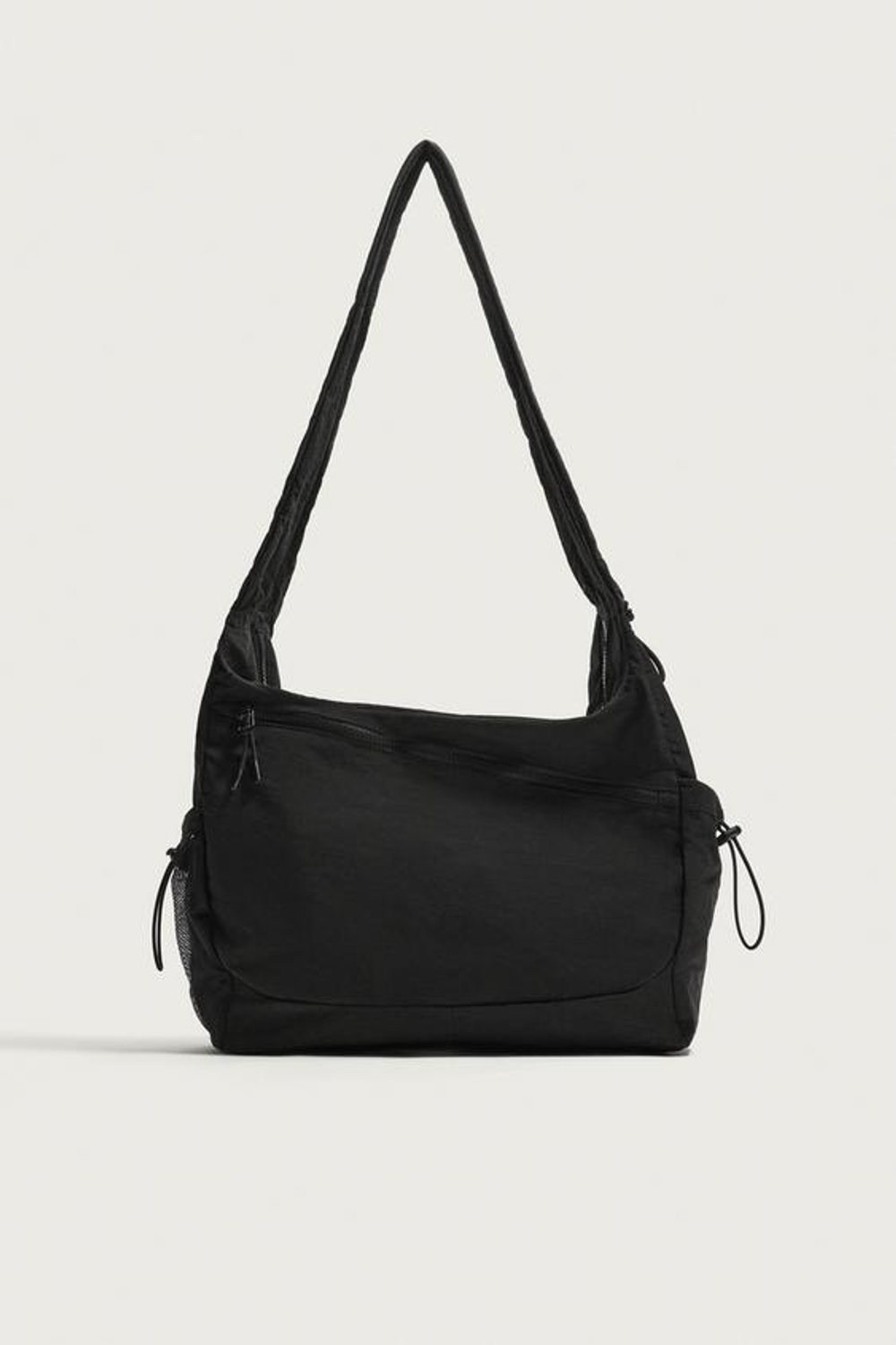ZARA НЕЙЛОНОВАЯ СУМКА, ЧЕРНЫЙ