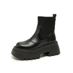 WESTLINK Stretch & Sock Boots Women"s Brown