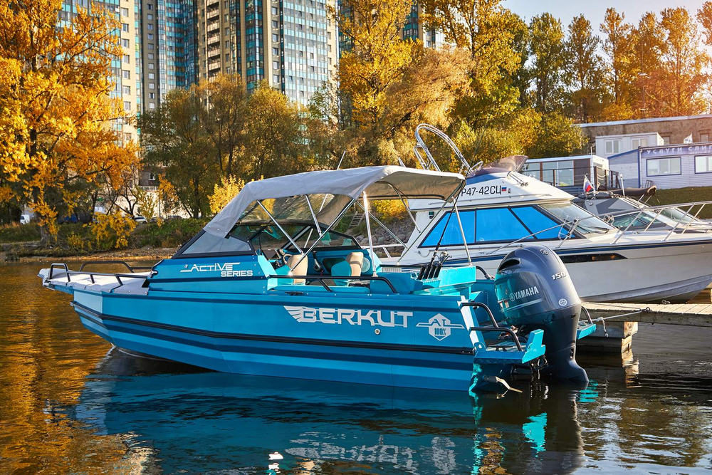 Алюминиевая лодка BERKUT Active DC