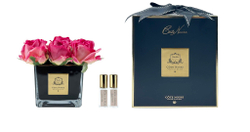 SQUARE 9 ROSE magenta blackБукет Cote Noire Розовый / Черный / Золотой
