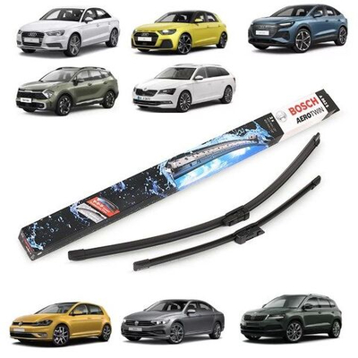 Щетки стекл-ля BOSCH Passat, Golf, Superb, Karoq, A3, Sportage 650/450 Push Button 16mm