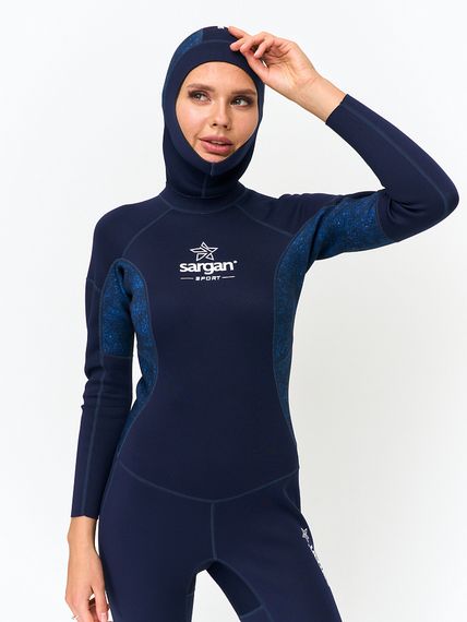 Шлем Sargan Sport 1020/BL короткий 2 мм синий