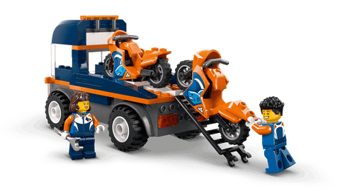 Конструктор LEGO City 60491 Motorcycle Transporter