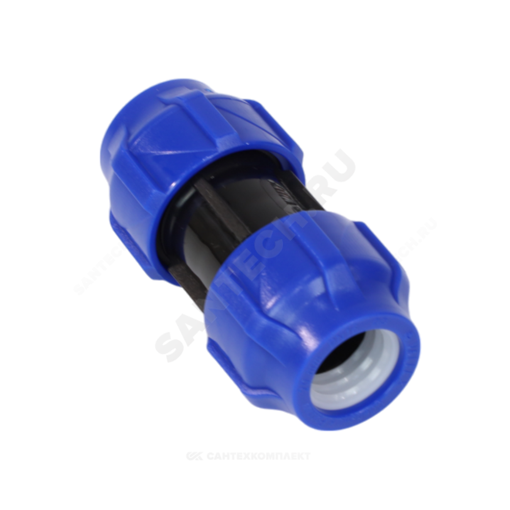 Муфта компрессионная ПЭ Дн 63 Ру16 VALFEX 121001121063