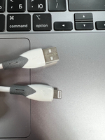 Кабель для iPhone Lightning-USB, силиконовый 1 метр, USB-iOS