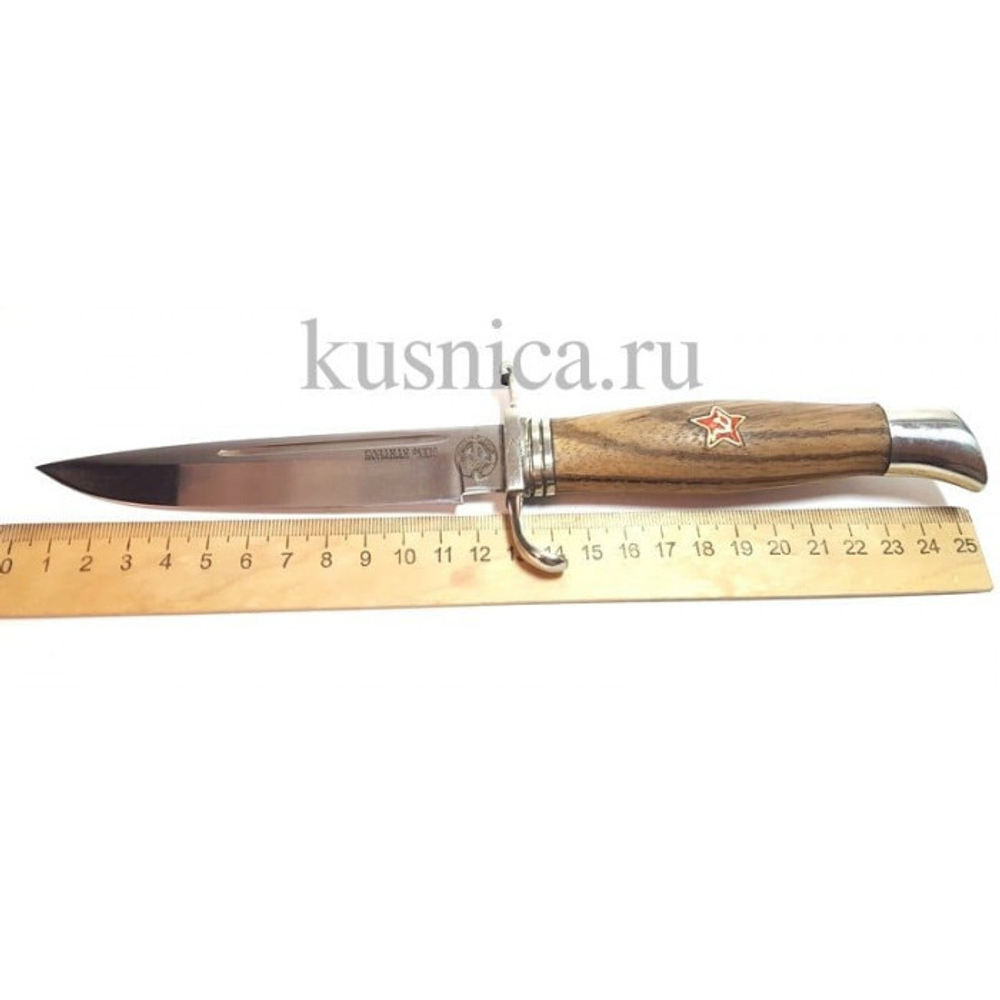 Нож Финка НКВД Коваль 95х18, дерево