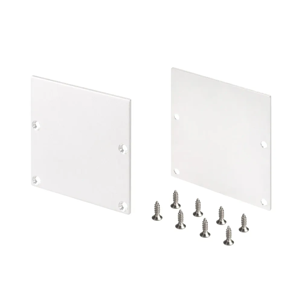 Заглушка SL-LINE-5050-LW WHITE глухая (Arlight, Металл) Заглушка SL-LINE-5050-LW WHITE глухая (Arlight, Металл)