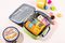 Yemək çantası \Ланчбокс \ Lunch box Fish blue