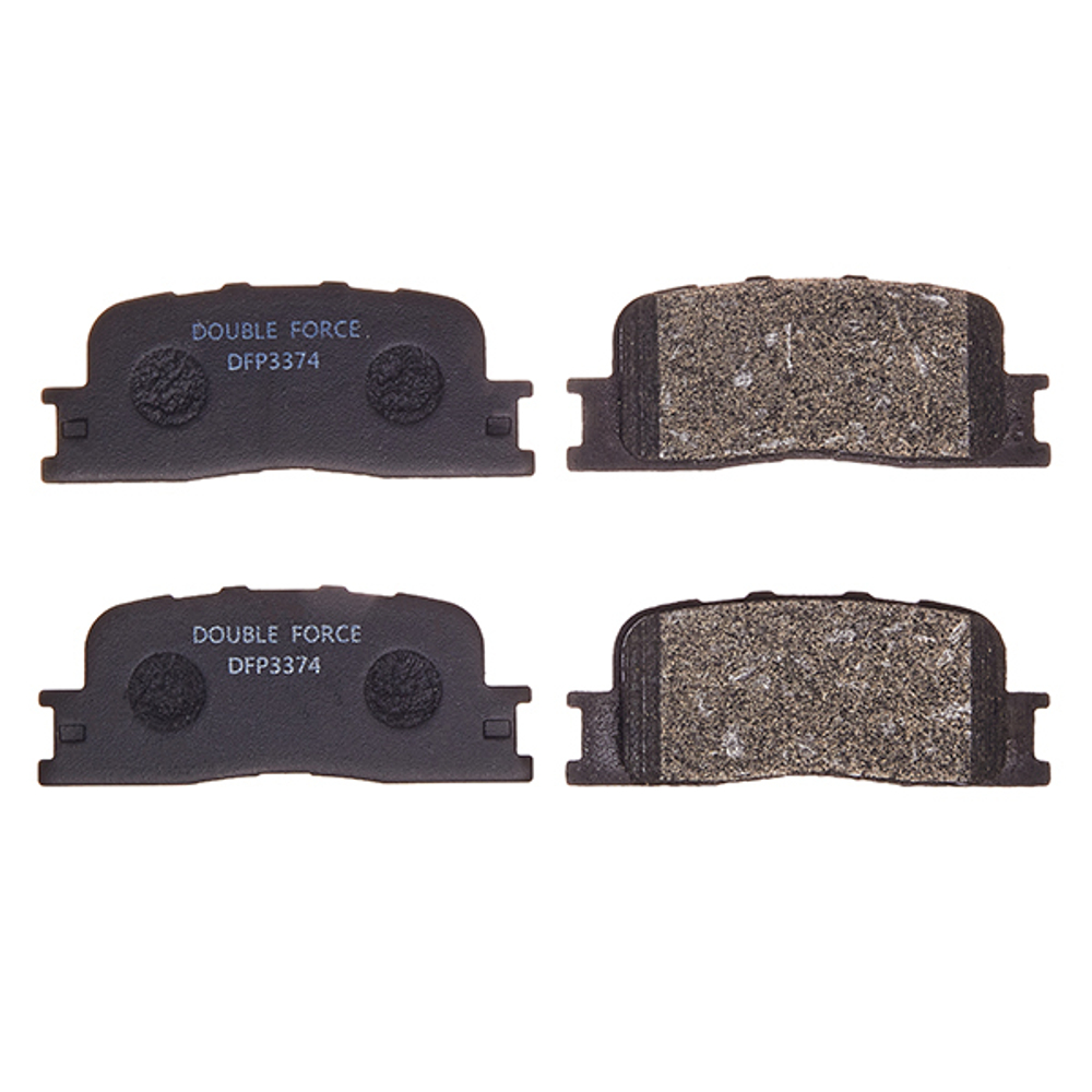 Колодки тормозные дисковые задние Double Force DFP3374