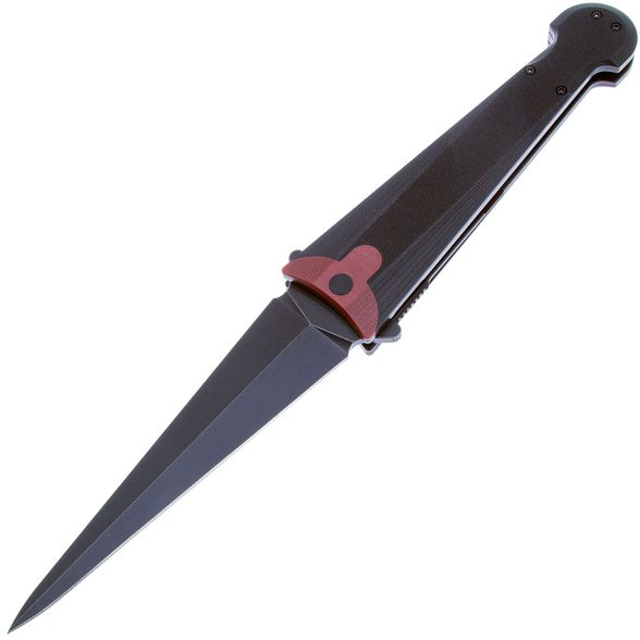 Цена наСкладной нож Daggerr Cinquedea All Black, сталь D2, рукоять G10