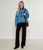 Кожаные лоферы Tommy Hilfiger - черный(FW0FW07961)