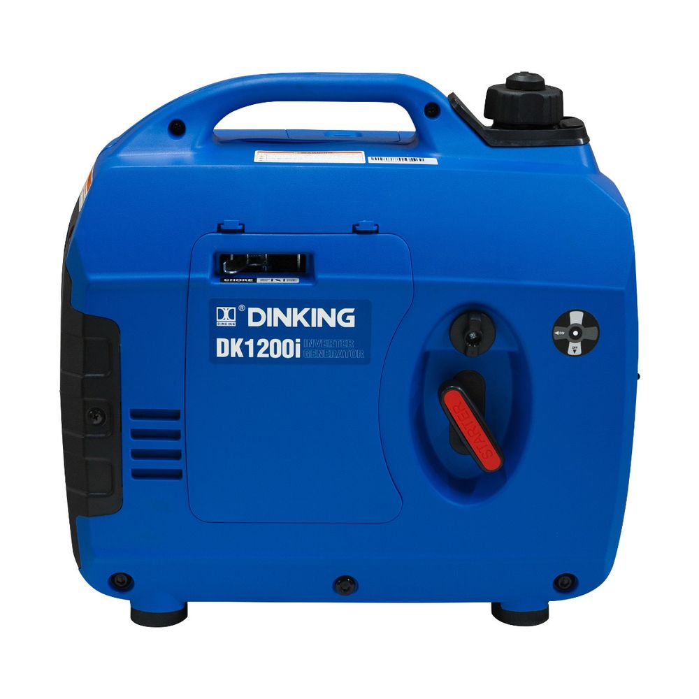 Генератор бензиновый инверторный Dinking DK1200i - [1 кВт / 220V] руч. старт