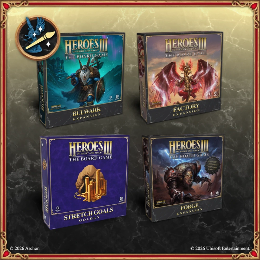 Heroes of Might and Magic III - Factory, Bulwark & Forge Expansions - настольная игра