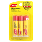 Carmex, классический бальзам для губ, лечебный, SPF 15, 3 стика по 4,25 г (0,15 унции)