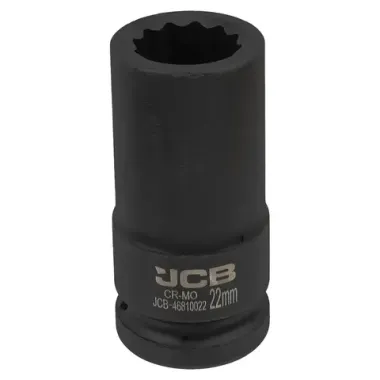 Головка ударная глубокая 3/4'', 22мм (12гр.) JCB JCB-46810022